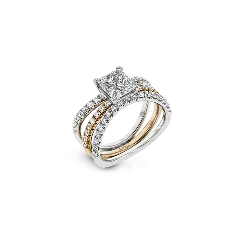 Simon G Wedding Set LR1083-PC
