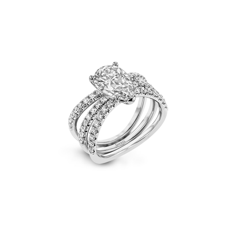 Simon G Wedding Set LR1083-PR