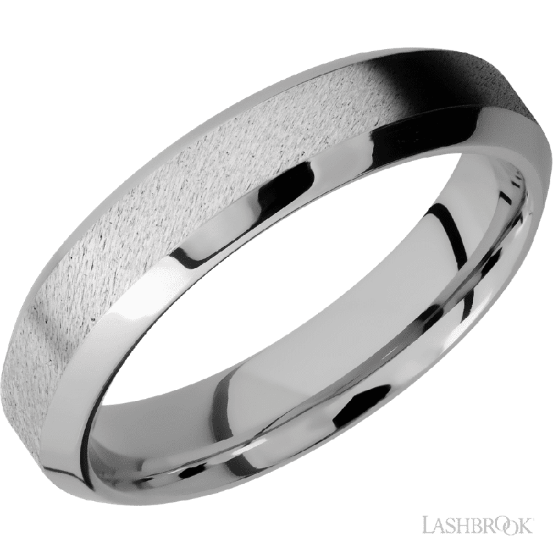 5 mm wide High Bevel Cobalt Chrome band.