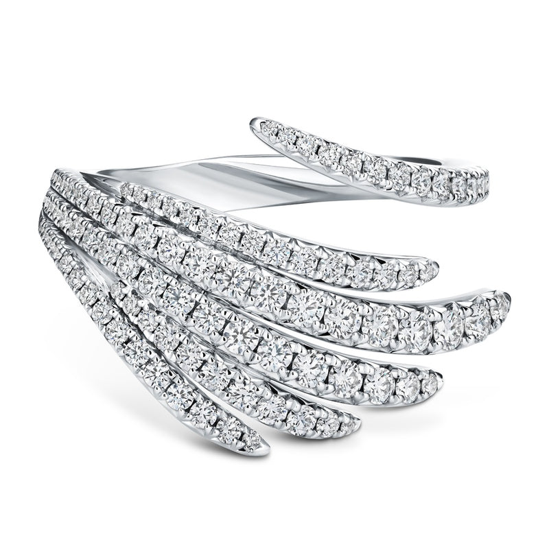 Hearts On Fire Vela Cocktail Ring UU2652 : 0.90 : 9.00 : 18KW : GH/VS