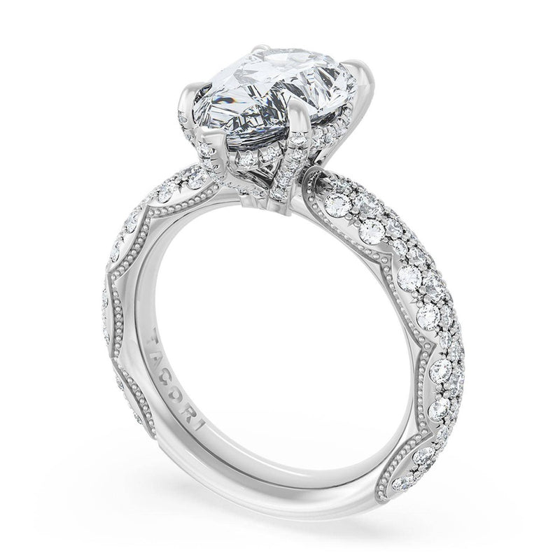 Pear Bloom Engagement Ring