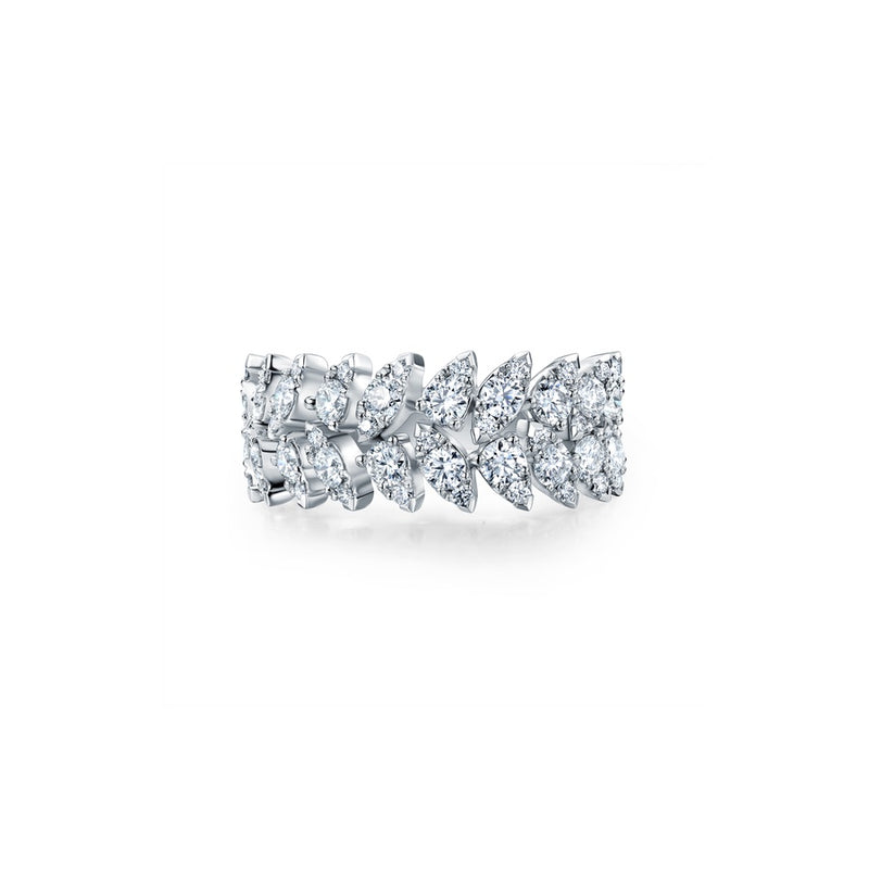 Hearts on Fire Aerial Double Dewdrop Ring UU2524 : 1.50 : 6.50 : 18KW : GH/VS