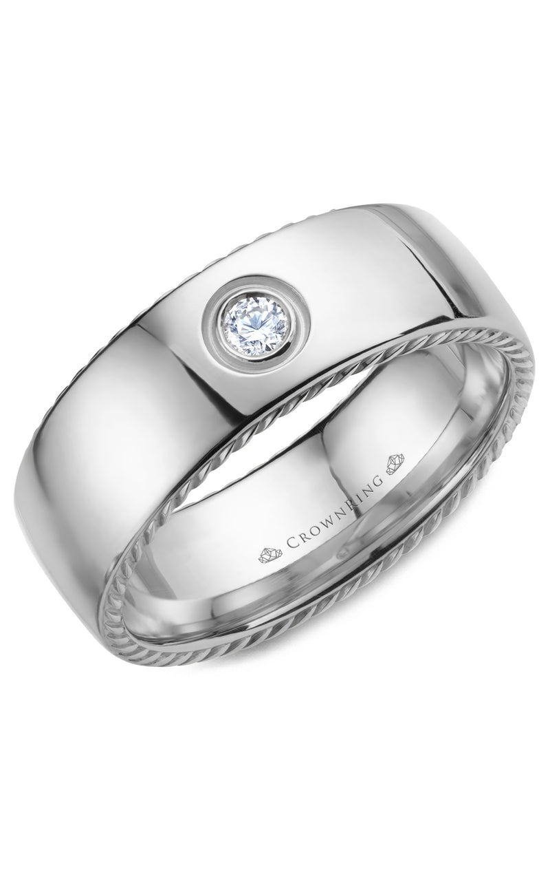Crownring Wedding Band