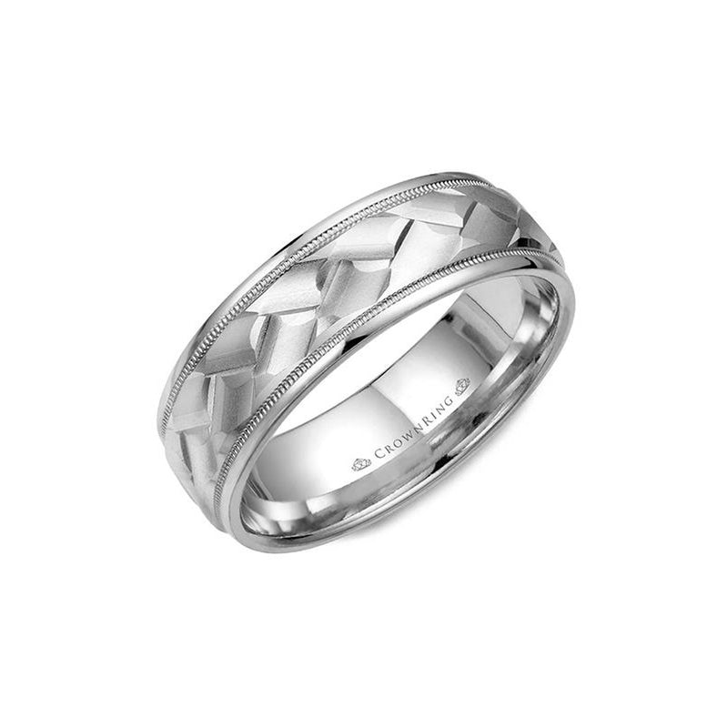 Crownring Wedding Band