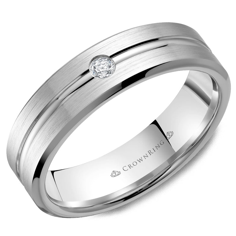 Crownring Wedding Band