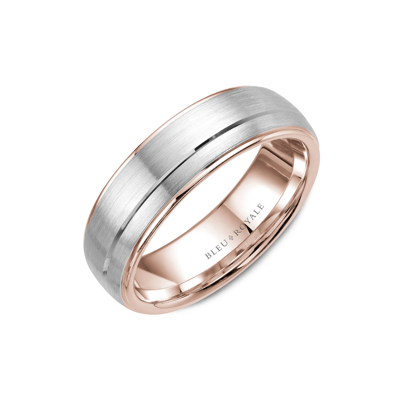 Bleu Royale Men's Wedding Band RYL-002WR6