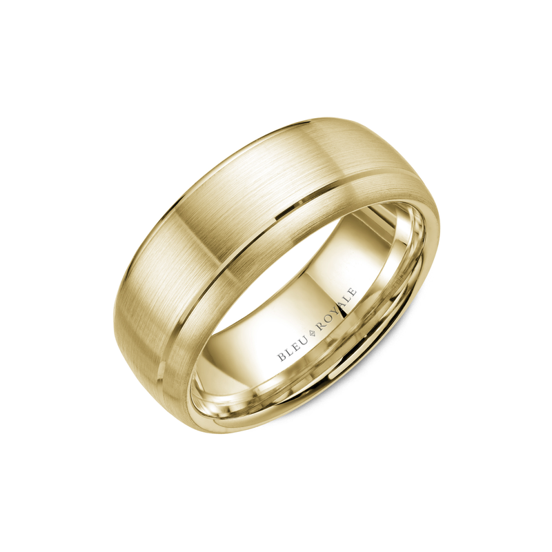 Bleu Royale Men's Wedding Band RYL-003Y85
