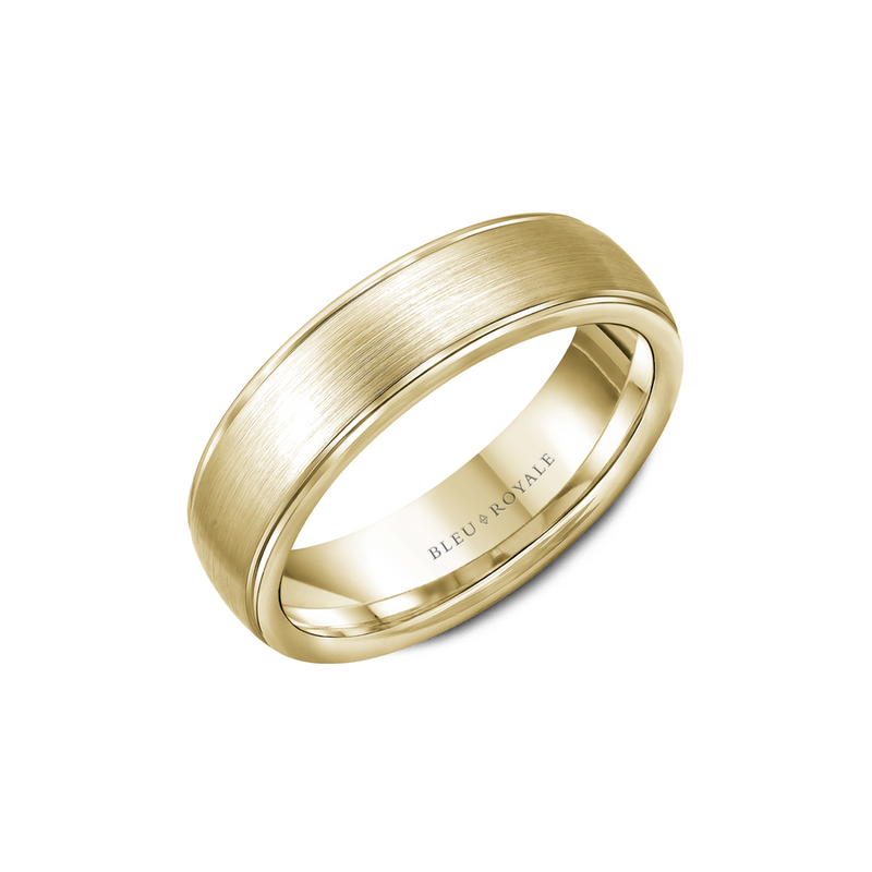 Bleu Royale Men's Wedding Band RYL-004Y65