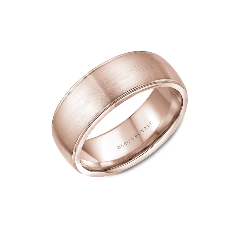 Bleu Royale Men's Wedding Band RYL-005R85