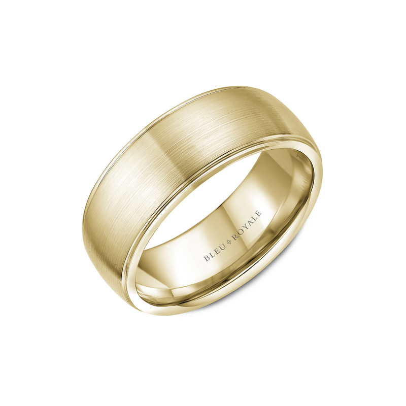 Bleu Royale Men's Wedding Band RYL-005Y85