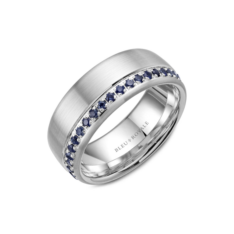 Bleu Royale Men's Wedding Band RYL-015WS85