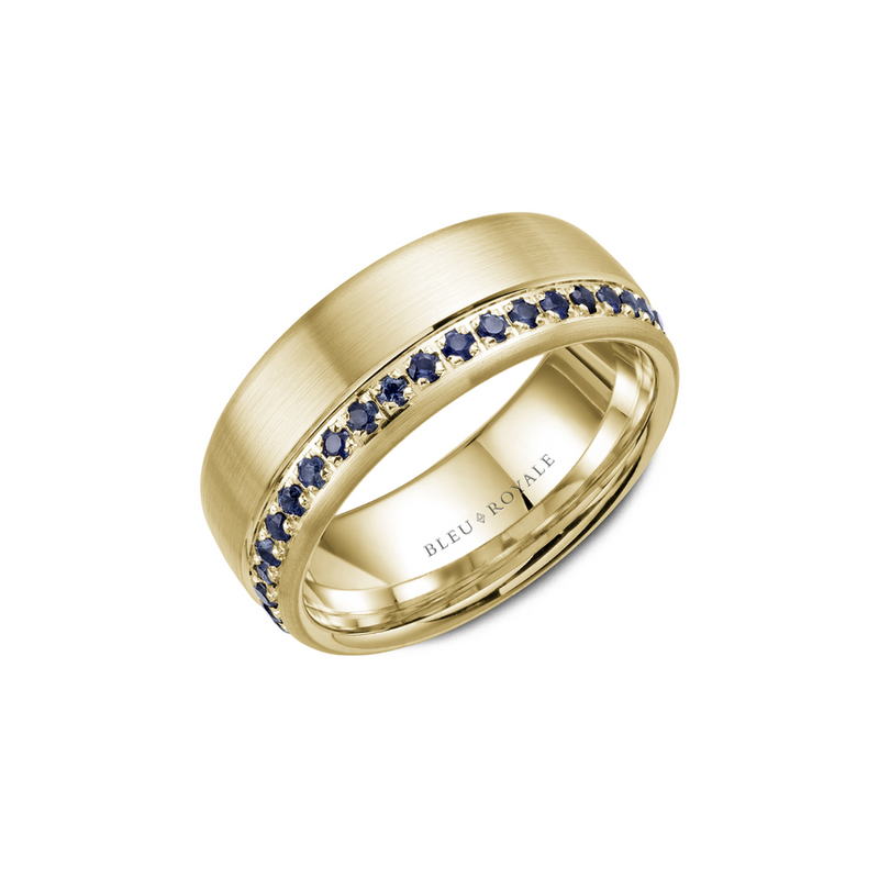 Bleu Royale Men's Wedding Band RYL-015YS85