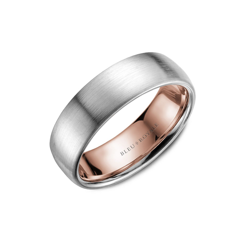 Bleu Royale Men's Wedding Band RYL-017WR65