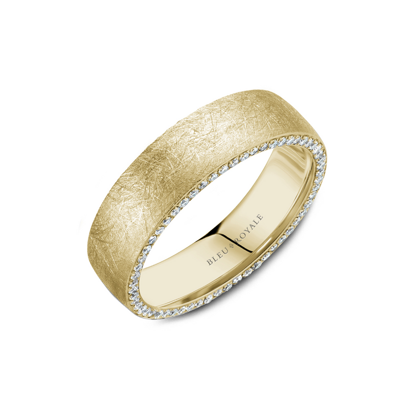 Bleu Royale Men's Wedding Band RYL-020YD6