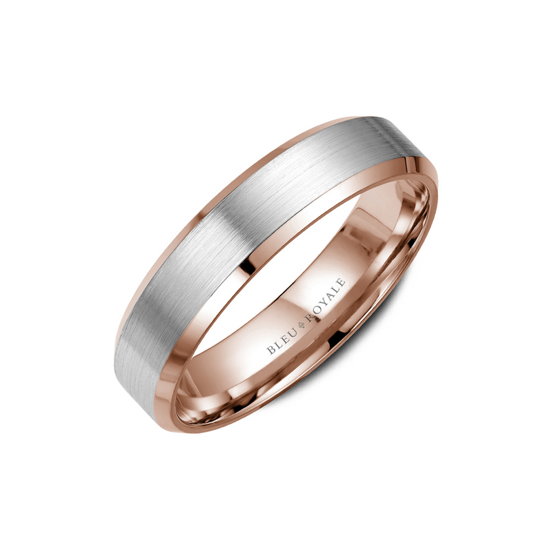 Bleu Royale Men's Wedding Band RYL-023WR5