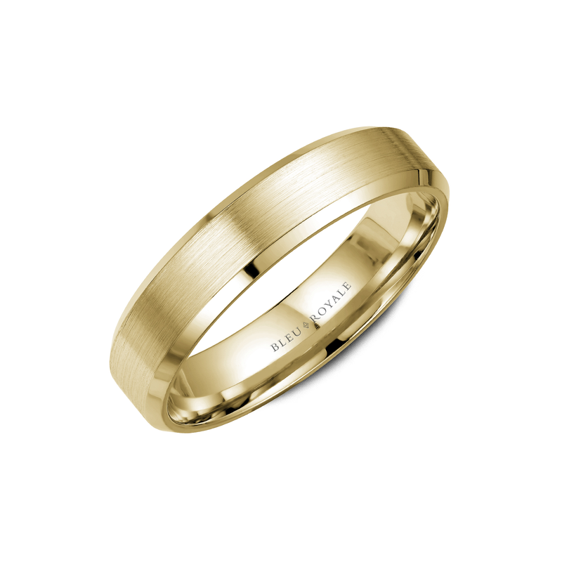 Bleu Royale Men's Wedding Band RYL-023Y55