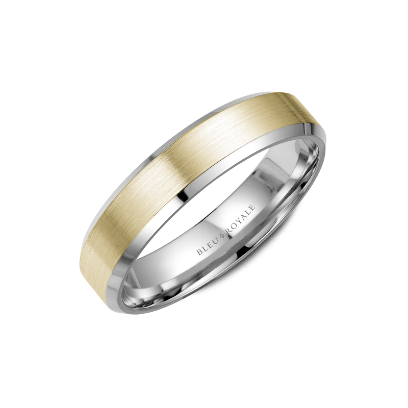 Bleu Royale Men's Wedding Band RYL-023YW5