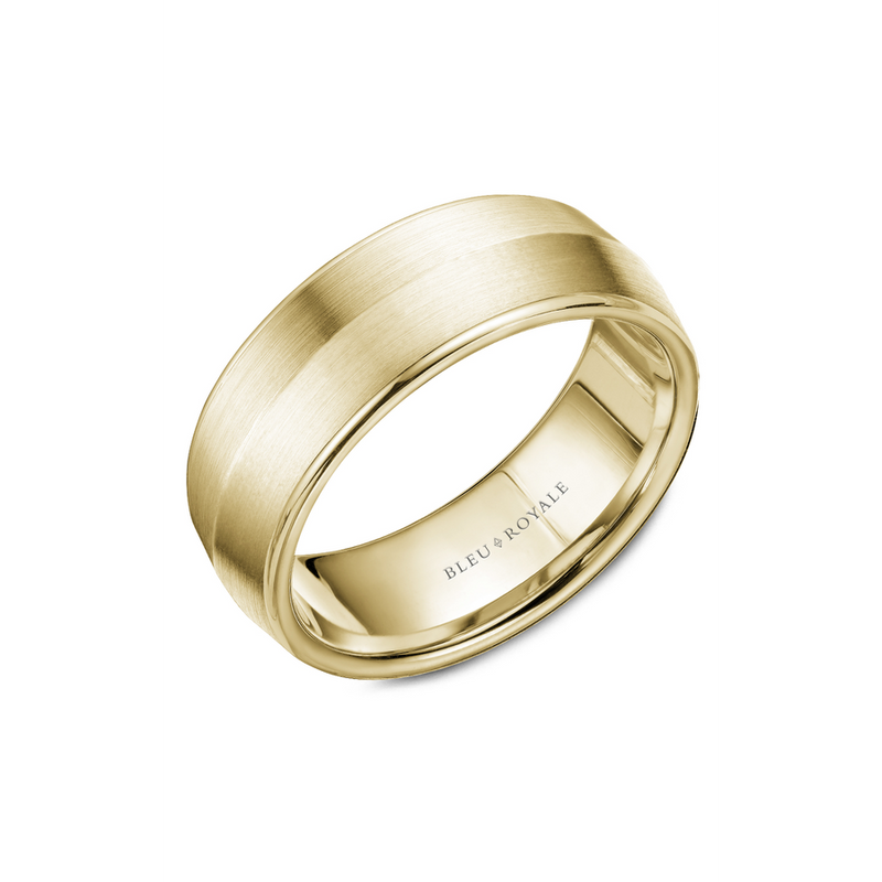 Bleu Royale Men's Wedding Band RYL-026Y8