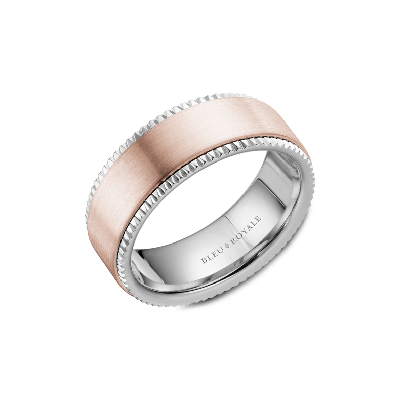 Bleu Royale Men's Wedding Band RYL-028RW8