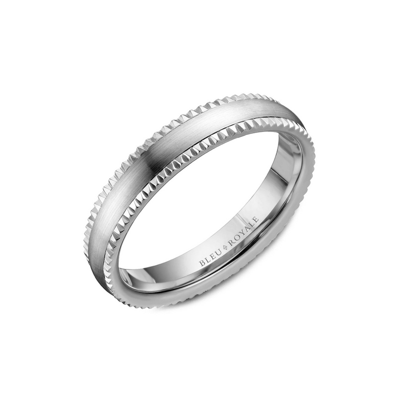 Bleu Royale Men's Wedding Band RYL-031W45
