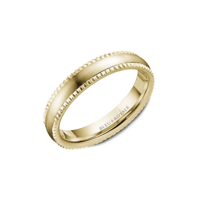 Bleu Royale Men's Wedding Band RYL-031Y45