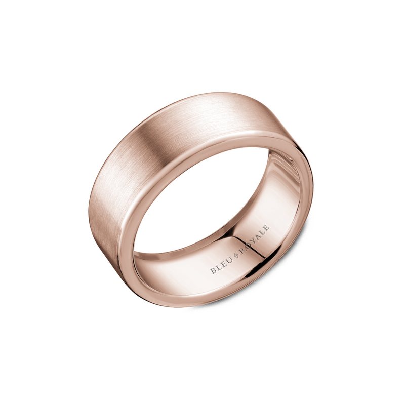 Bleu Royale Men's Wedding Band RYL-037R75