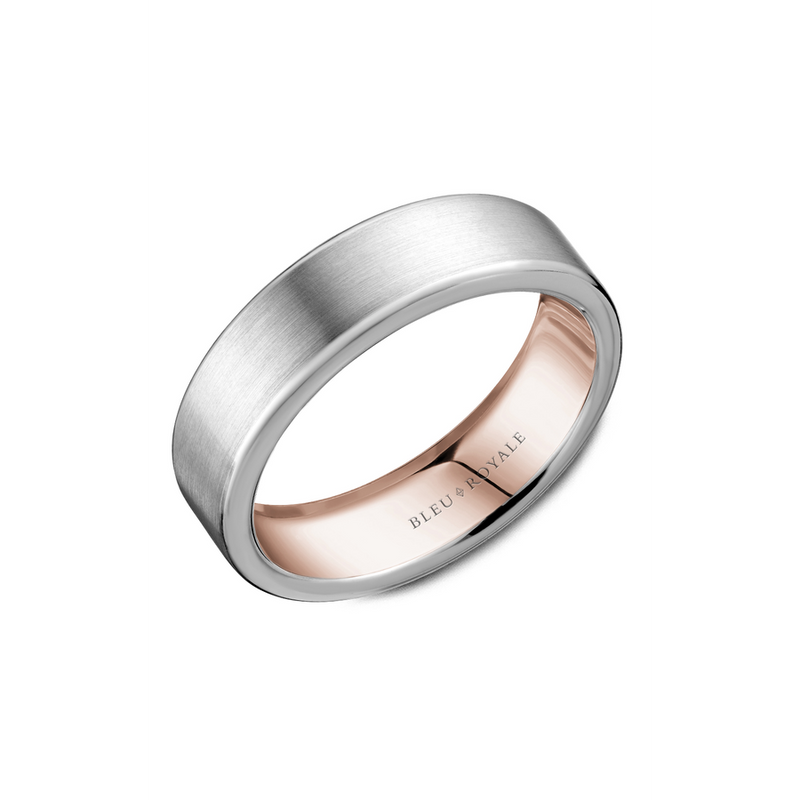 Bleu Royale Men's Wedding Band RYL-037WR65