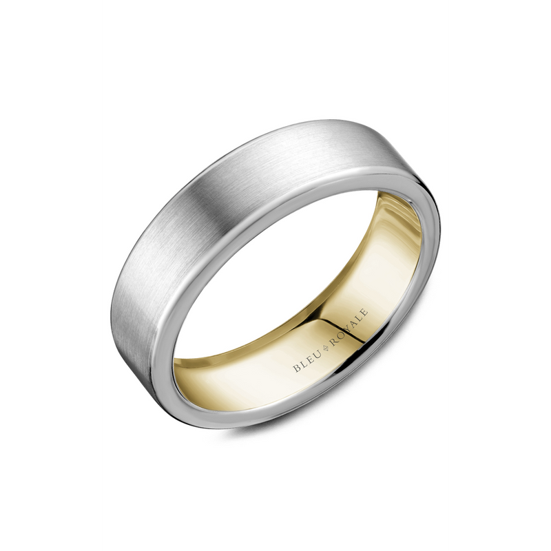 Bleu Royale Men's Wedding Band RYL-037WY65