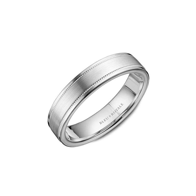 Bleu Royale Men's Wedding Band RYL-038W6