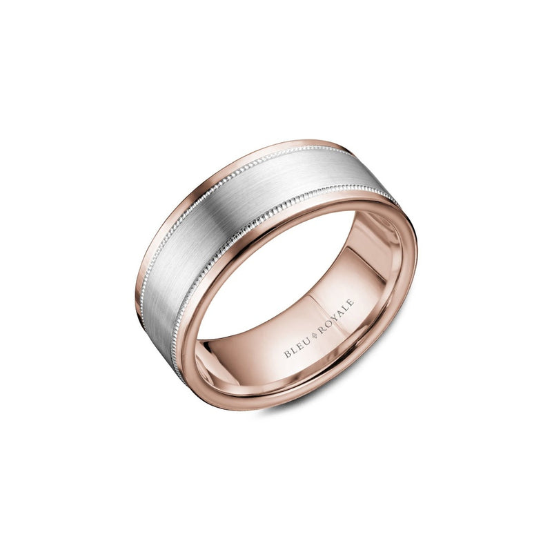 Bleu Royale Men's Wedding Band RYL-038WR85