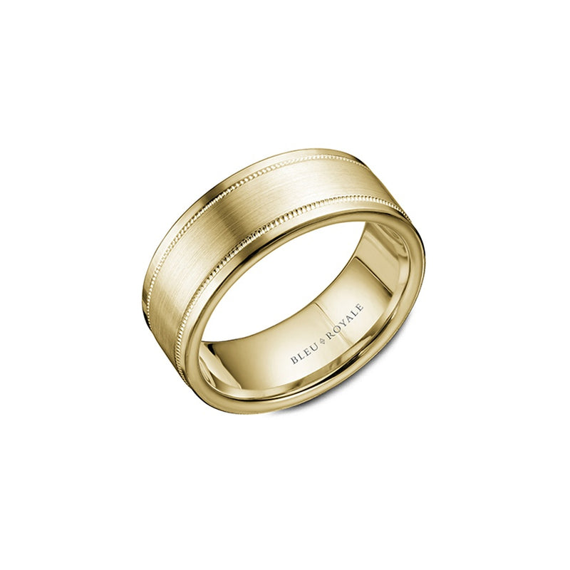 Bleu Royale Men's Wedding Band RYL-038Y85
