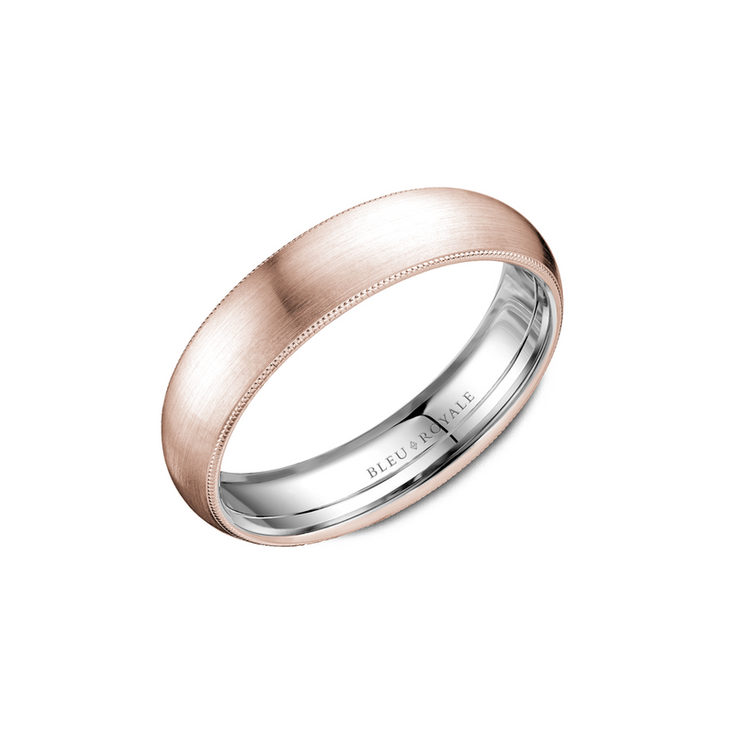 Bleu Royale Men's Wedding Band RYL-040RW55