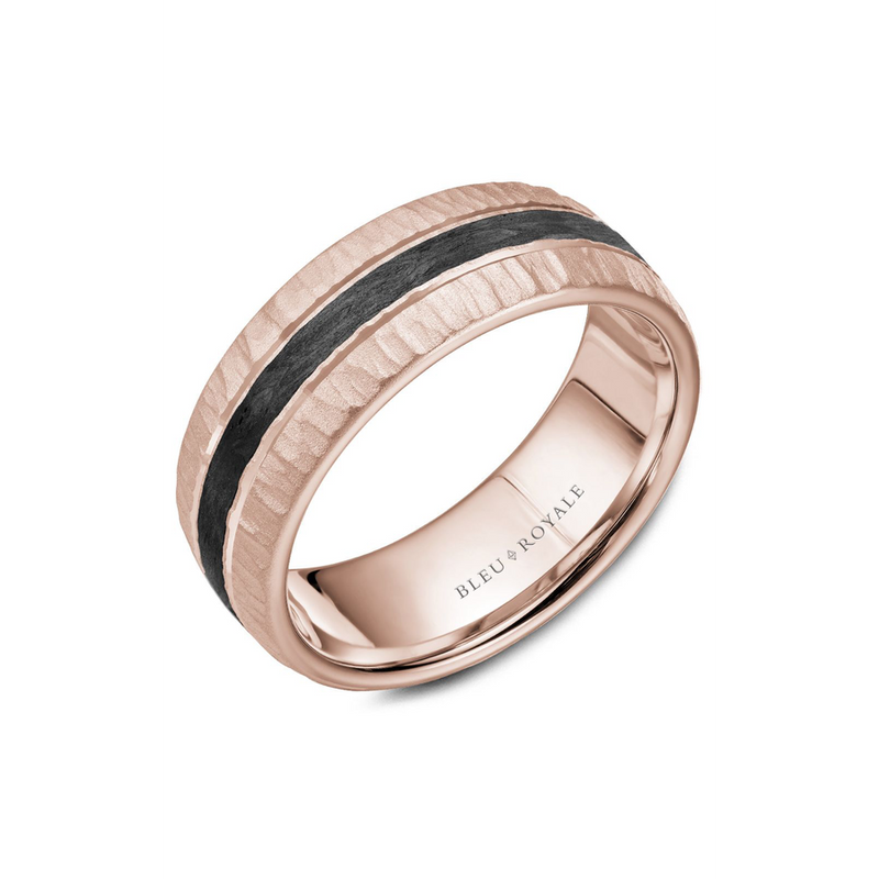 Bleu Royale Men's Wedding Band RYL-046R8