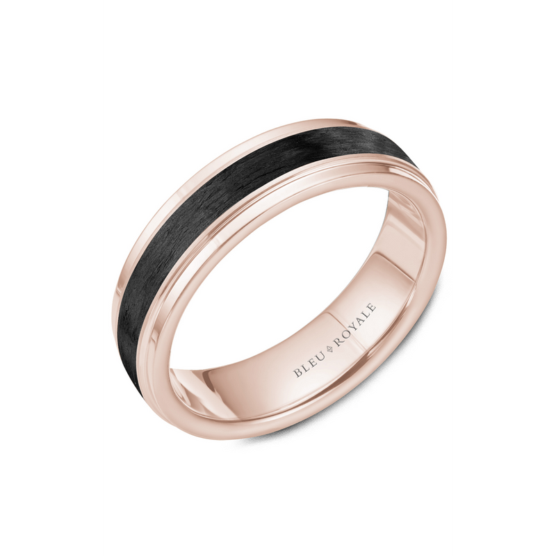 Bleu Royale Men's Wedding Band RYL-047R6