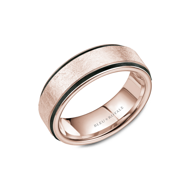 Bleu Royale Men's Wedding Band RYL-048R75