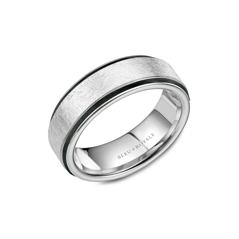 Bleu Royale Men's Wedding Band RYL-048W75