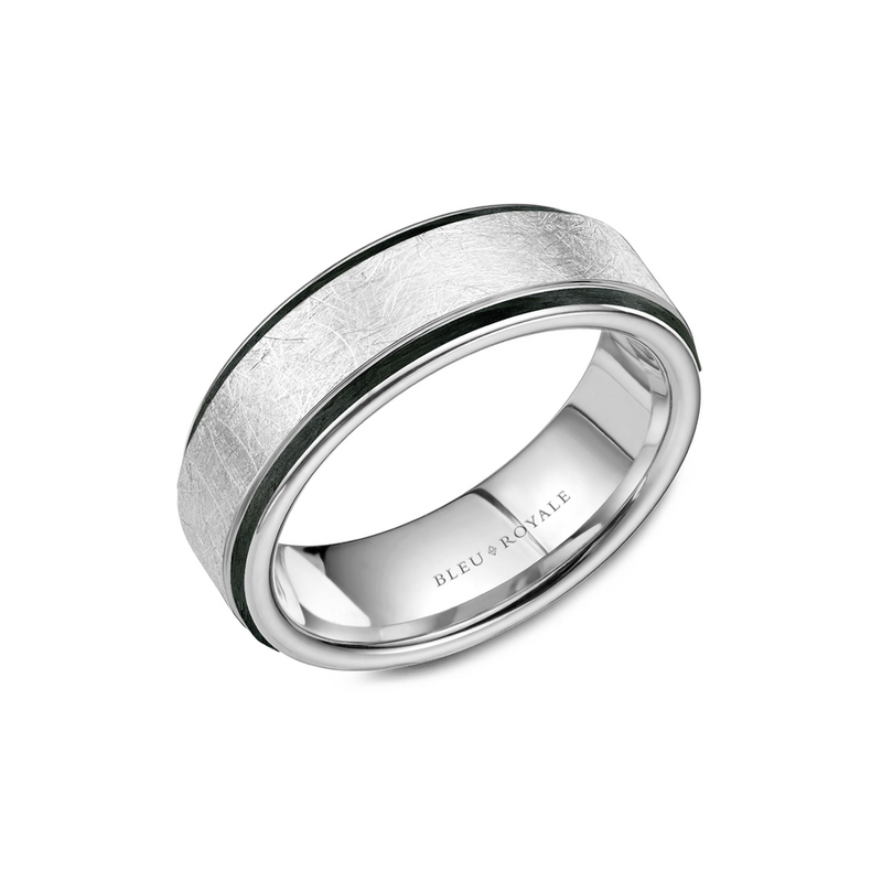 Bleu Royale Men's Wedding Band RYL-048W75