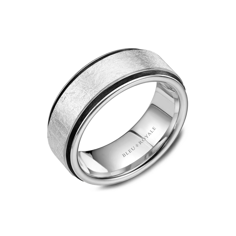 Bleu Royale Men's Wedding Band RYL-048W85