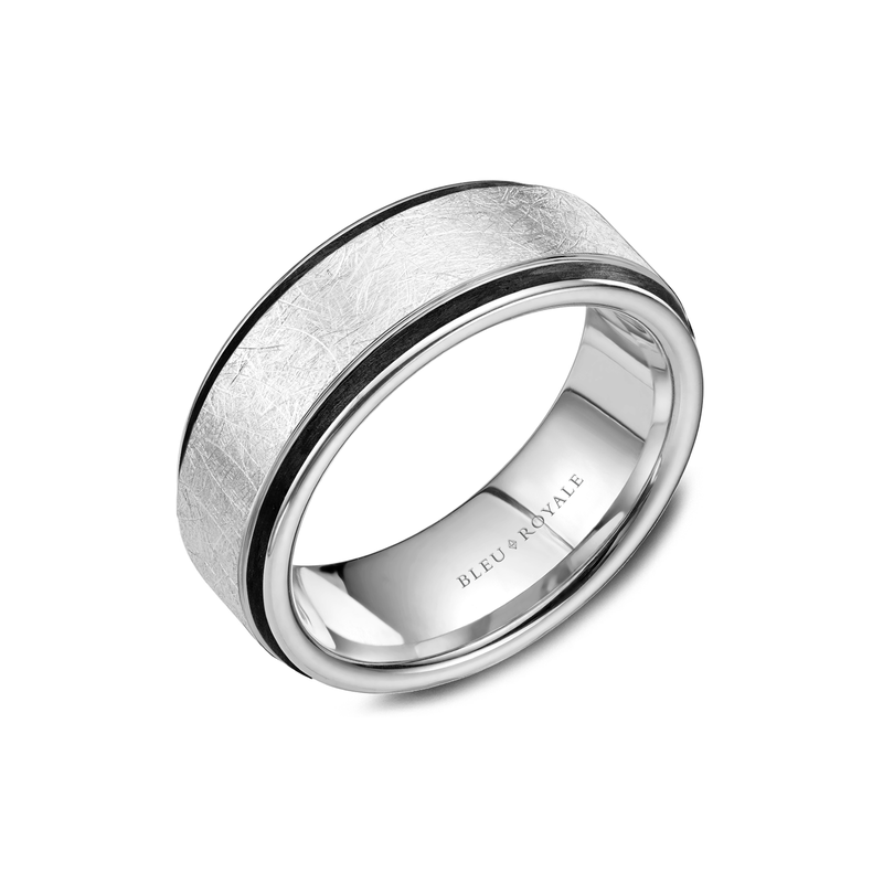 Bleu Royale Men's Wedding Band RYL-048W85