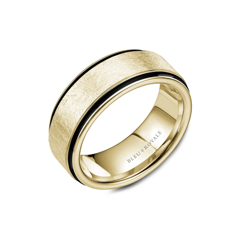 Bleu Royale Men's Wedding Band RYL-048Y85