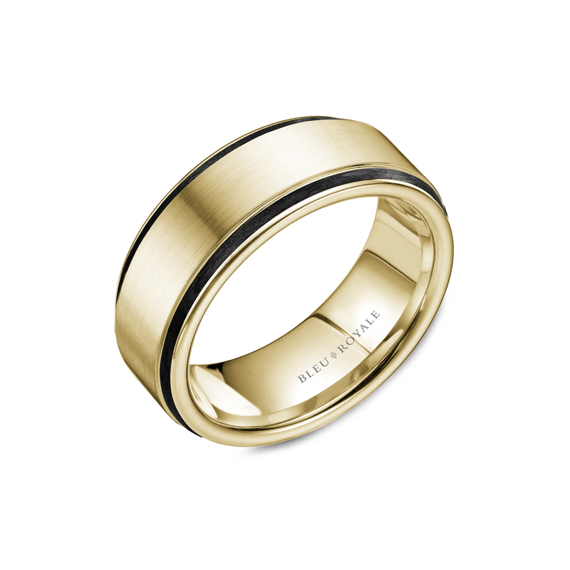 Bleu Royale Men's Wedding Band RYL-048Y85SP