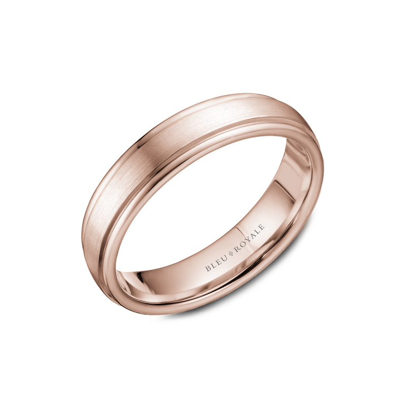 Bleu Royale Men's Wedding Band RYL-058R55