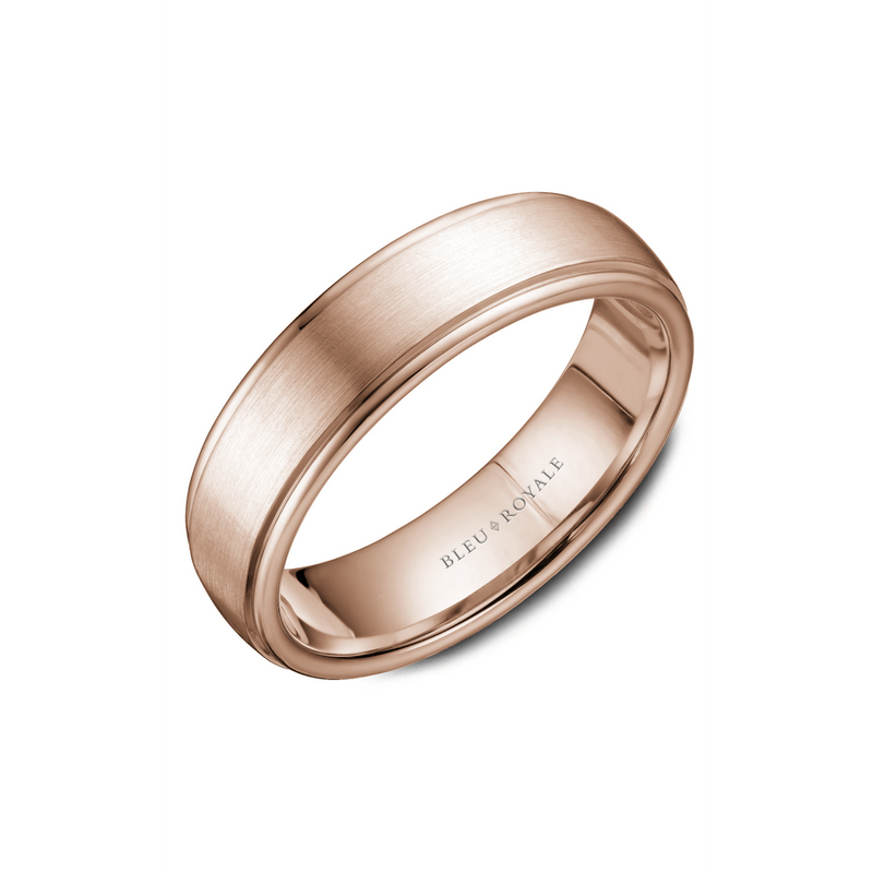Bleu Royale Men's Wedding Band RYL-058R65