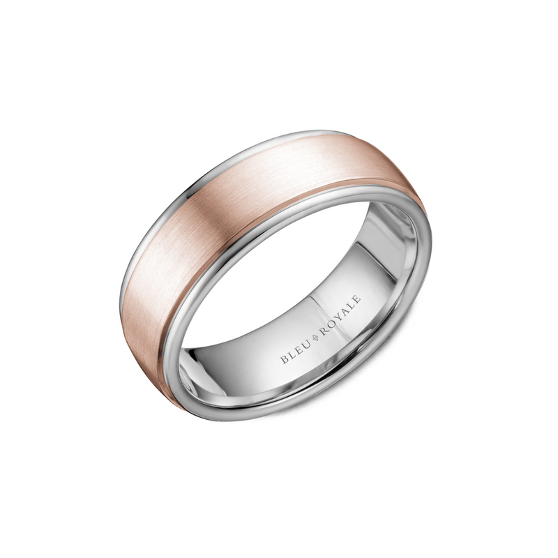 Bleu Royale Men's Wedding Band RYL-058RW75