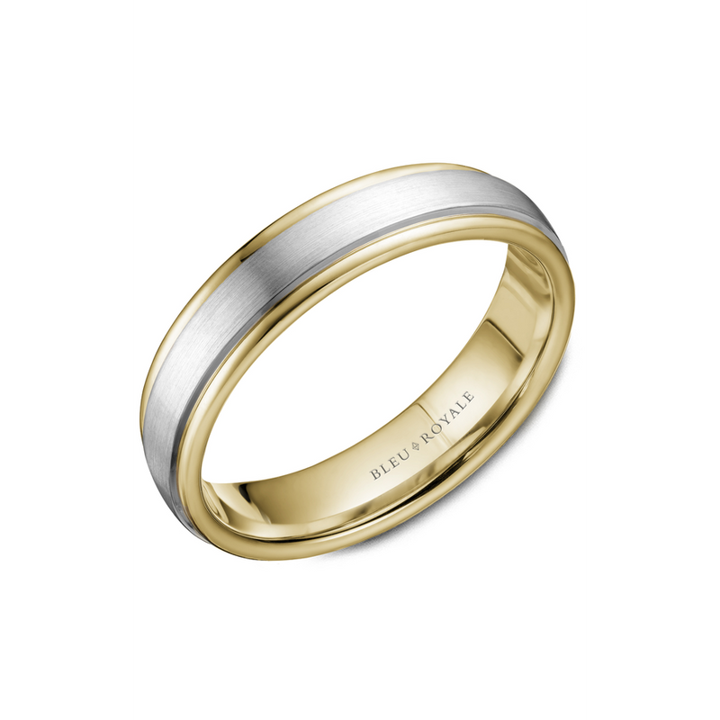 Bleu Royale Men's Wedding Band RYL-058WY55