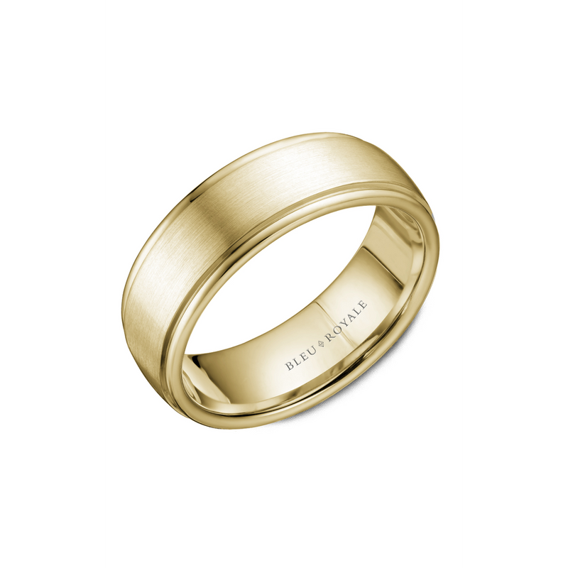 Bleu Royale Men's Wedding Band RYL-058Y75