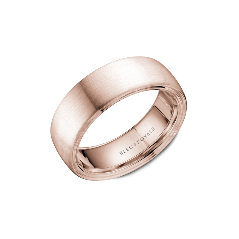 Bleu Royale Men's Wedding Band RYL-059R75