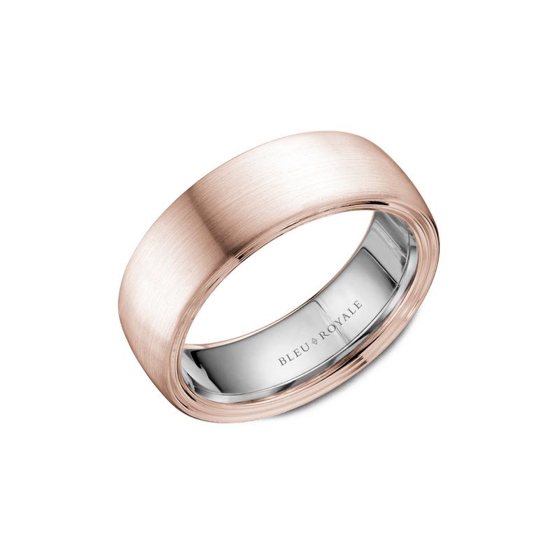 Bleu Royale Men's Wedding Band RYL-059RW75