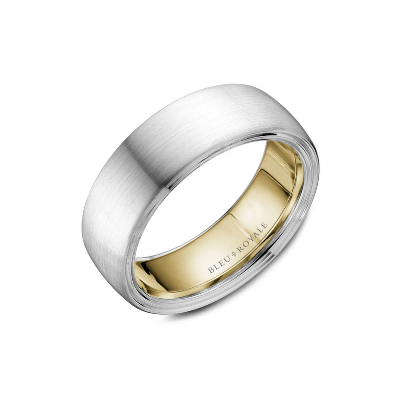 Bleu Royale Men's Wedding Band RYL-059WY75