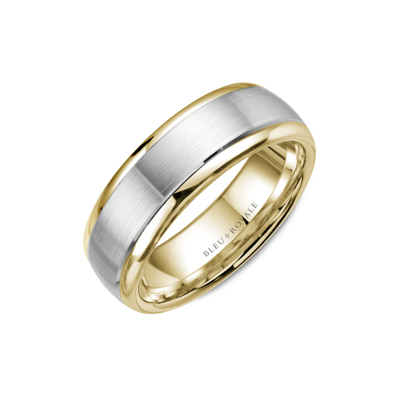 Bleu Royale Men's Wedding Band RYL-066WY6